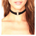 2 Pcs Vintage Retro Black Velvet Choker Necklacefor Women