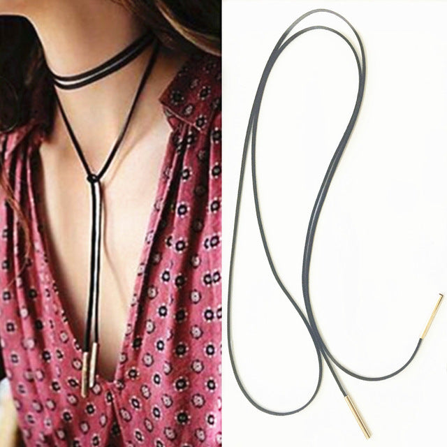 2 Pcs Vintage Retro Black Velvet Choker Necklacefor Women